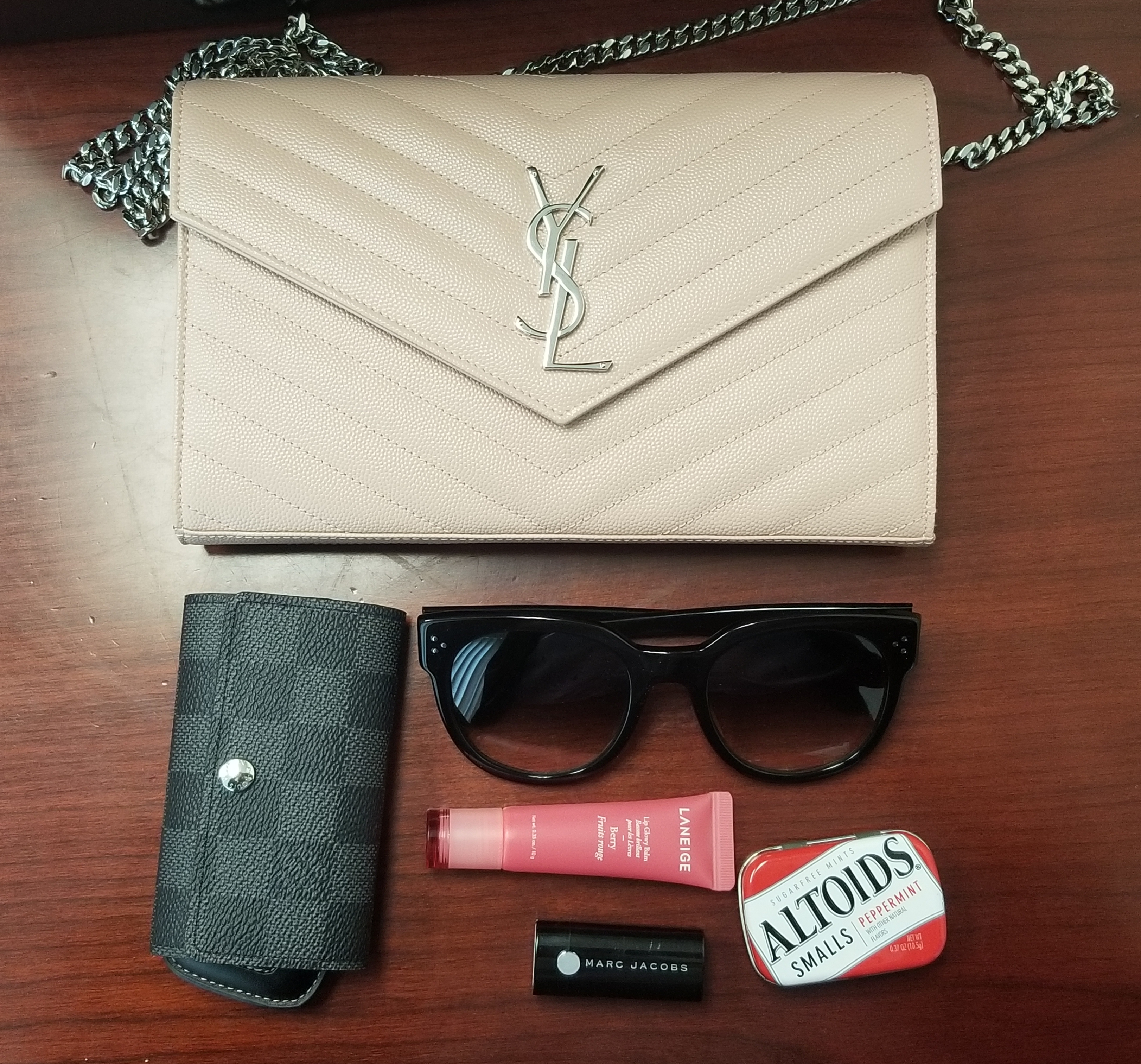 YSL Small Wallet on Chain / My Very First WOC! 